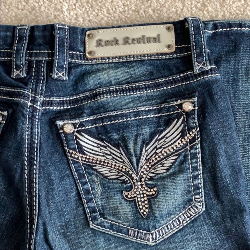 Rock Revival “Lucille Skinny Stretch” Jeans - Picture 2 of 4